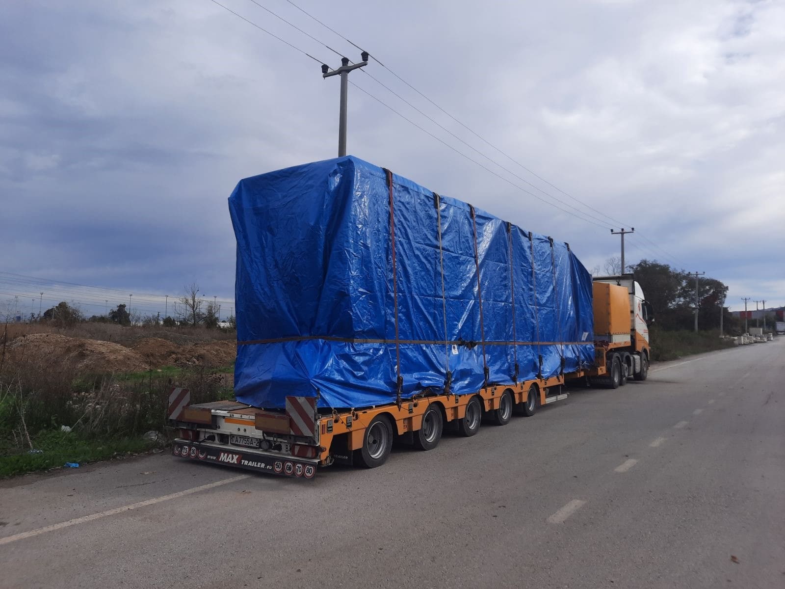 Блочная перевозка из Турции в Тюмень